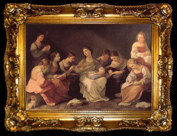 framed  Guido Reni The Girlhood of the Virgin Mary, ta009-2